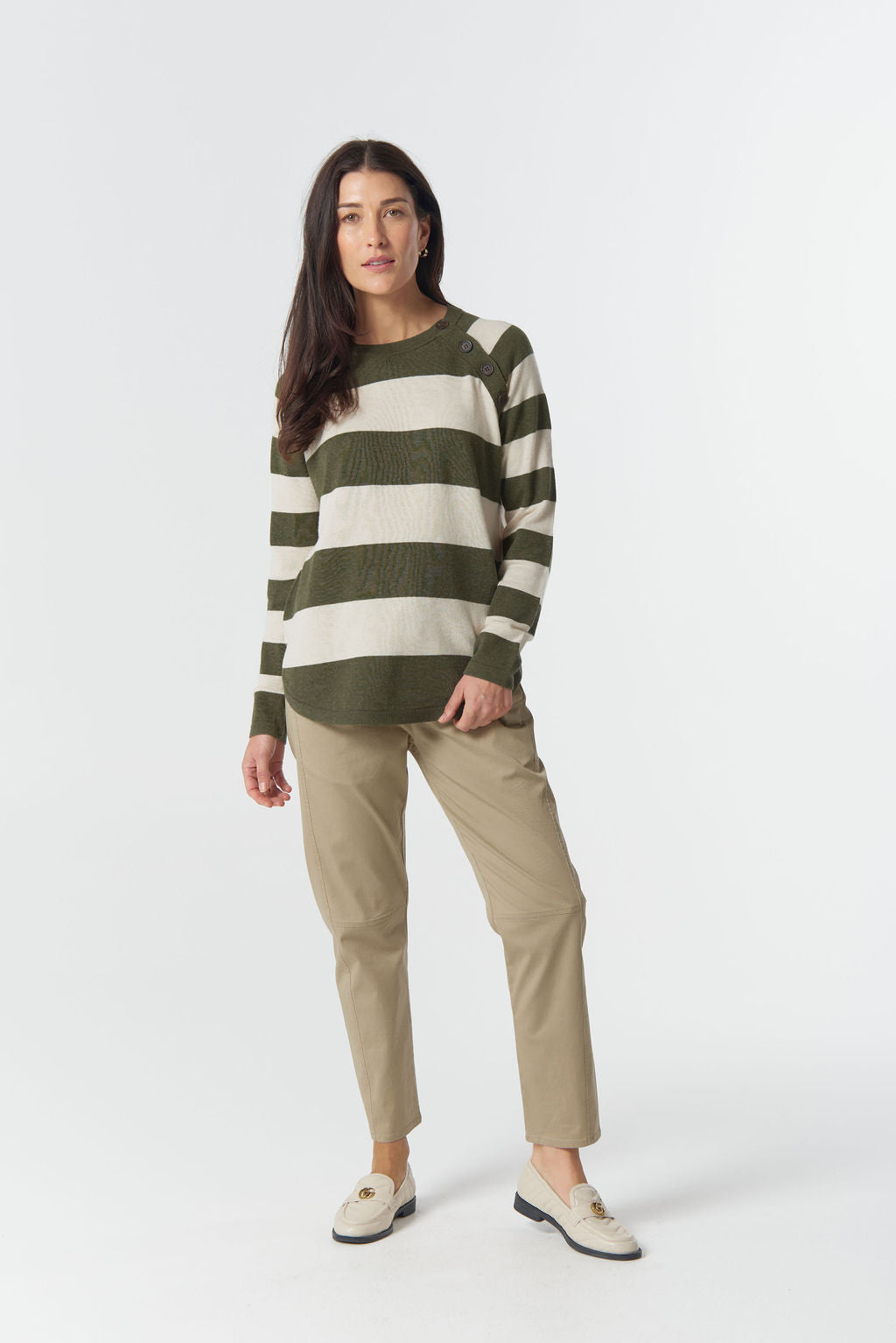GOONDIWINDI THE YARDS MERINO COTTON JUMPER