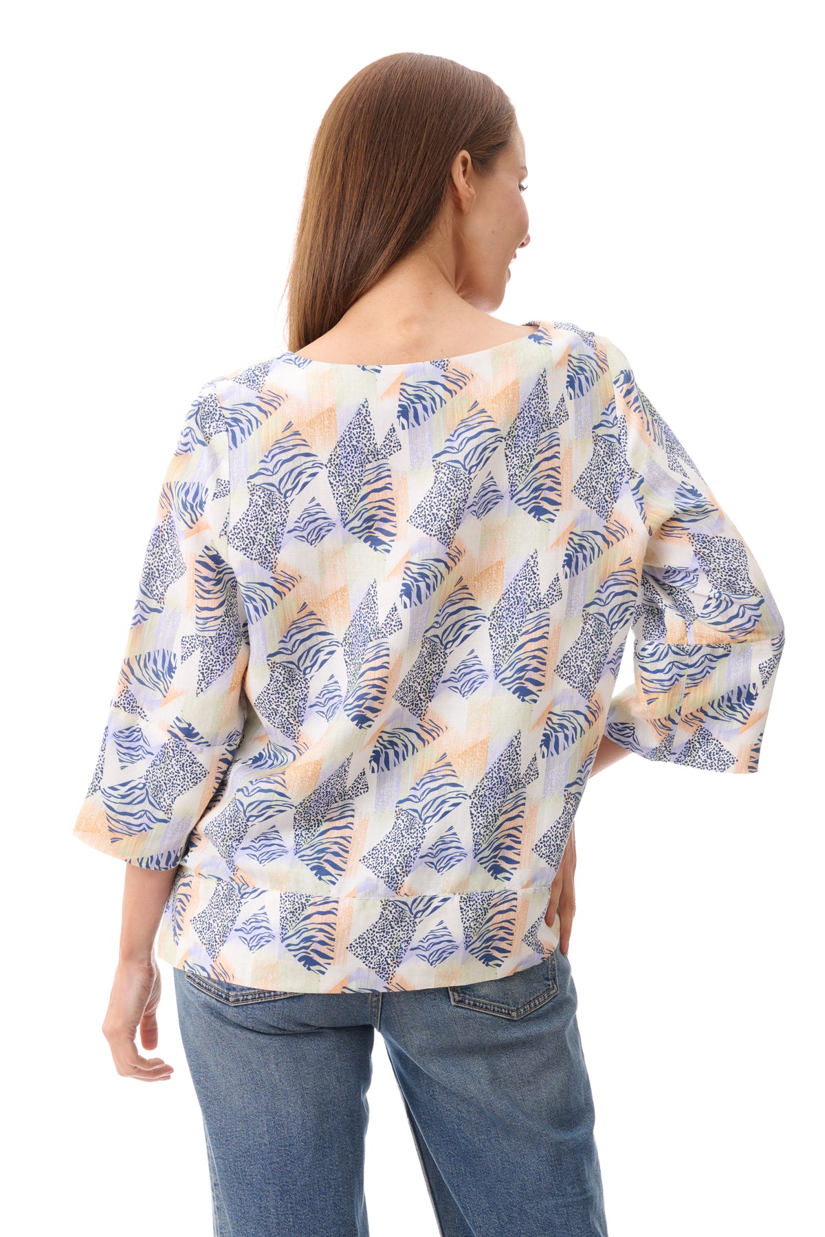 GIVONI JANE 3/4 SLEEVE TOP