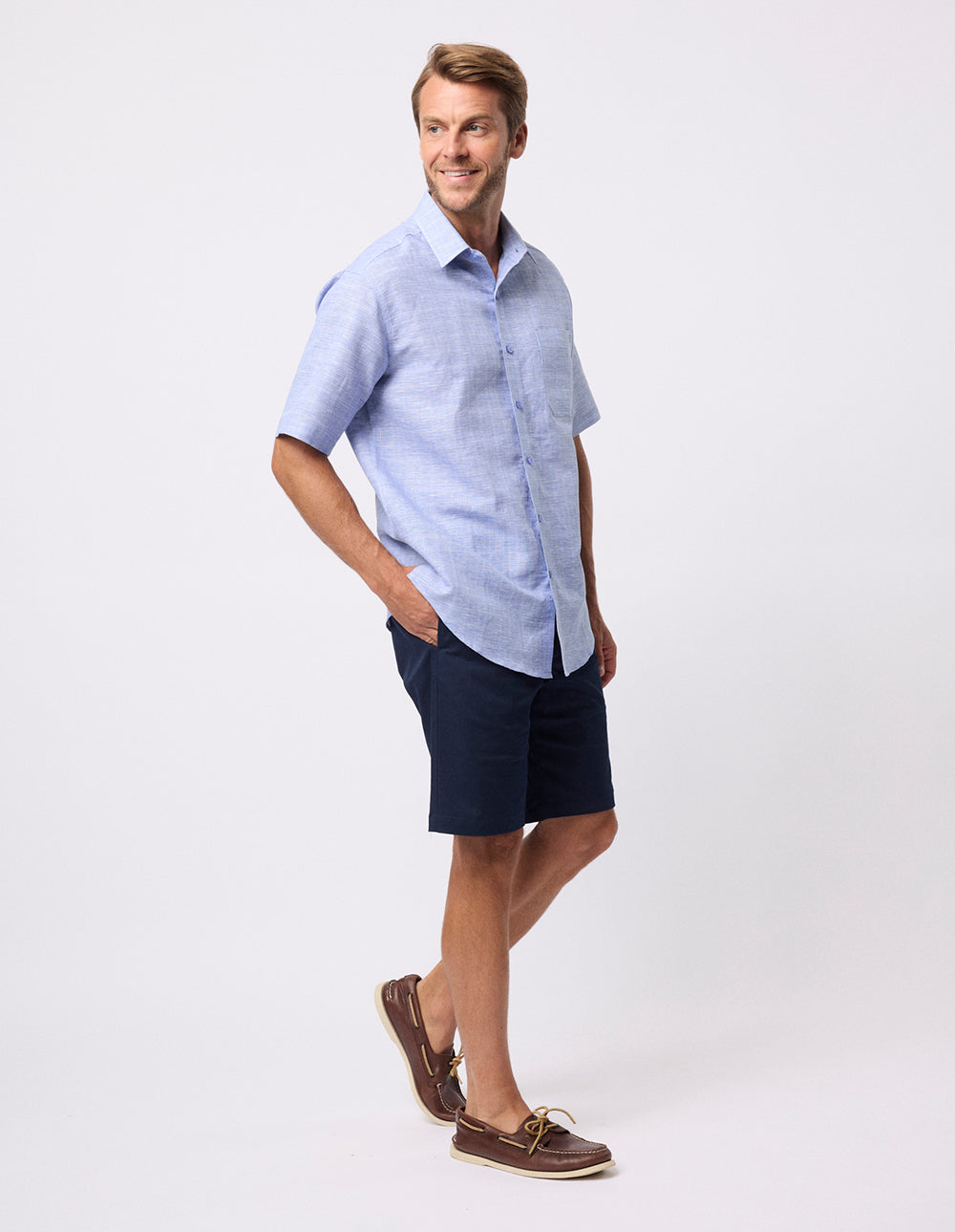 BREAKAWAY FOSTER LINEN SHIRT