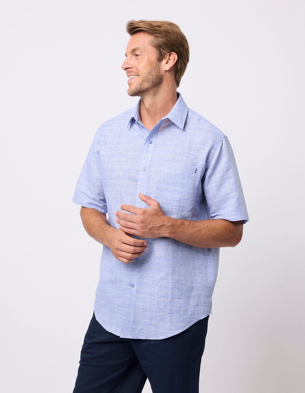 BREAKAWAY FOSTER LINEN SHIRT