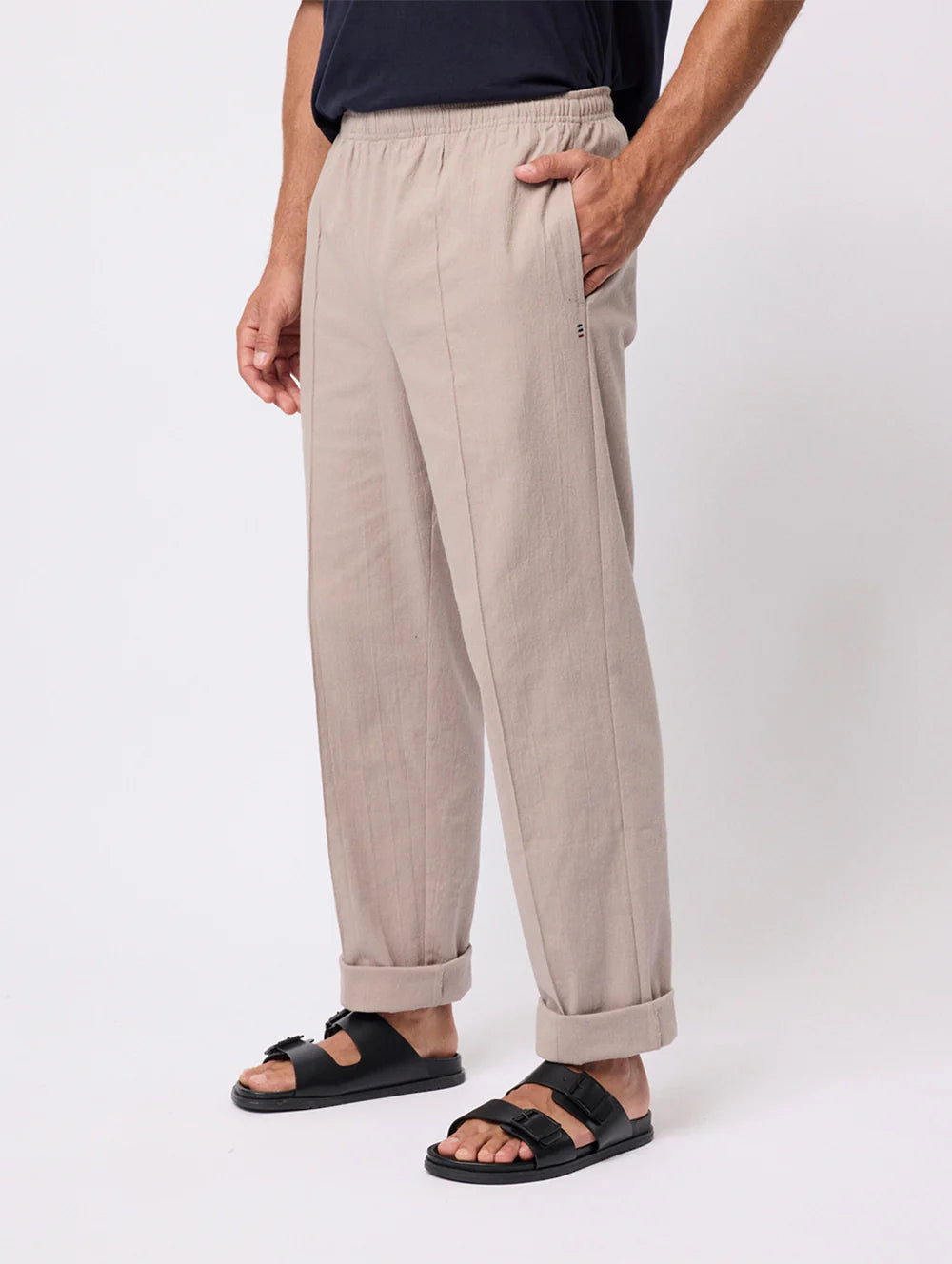 BREAKAWAY COTTON CRINKLE PANT