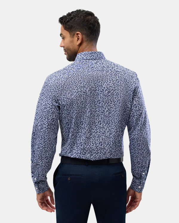 BROOKSFIELD EASY CARE PRINT SHIRT