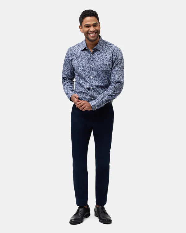 BROOKSFIELD EASY CARE PRINT SHIRT
