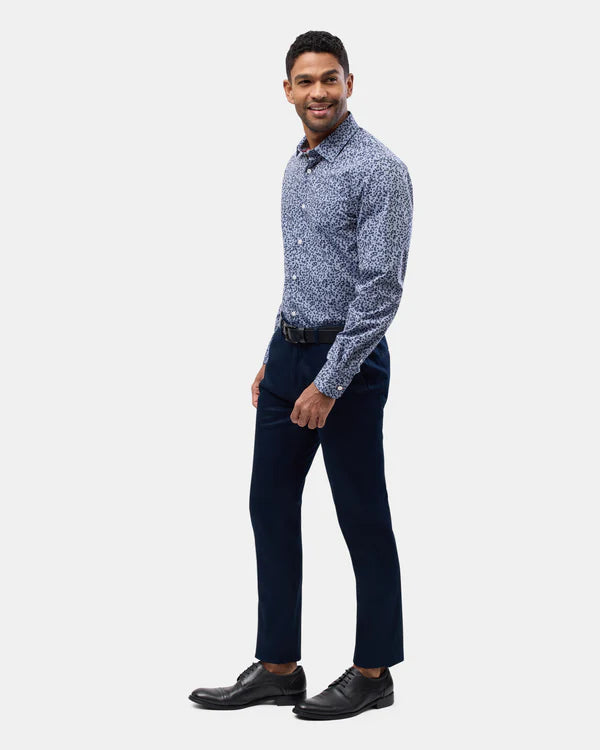 BROOKSFIELD EASY CARE PRINT SHIRT