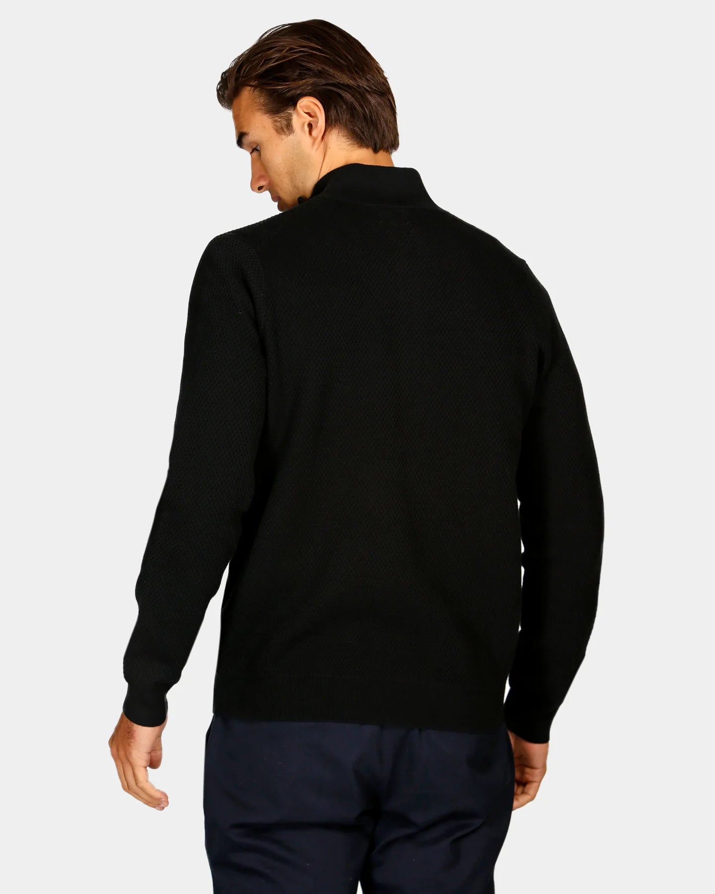 BROOKSFIELD ZIPPED CARDIGAN