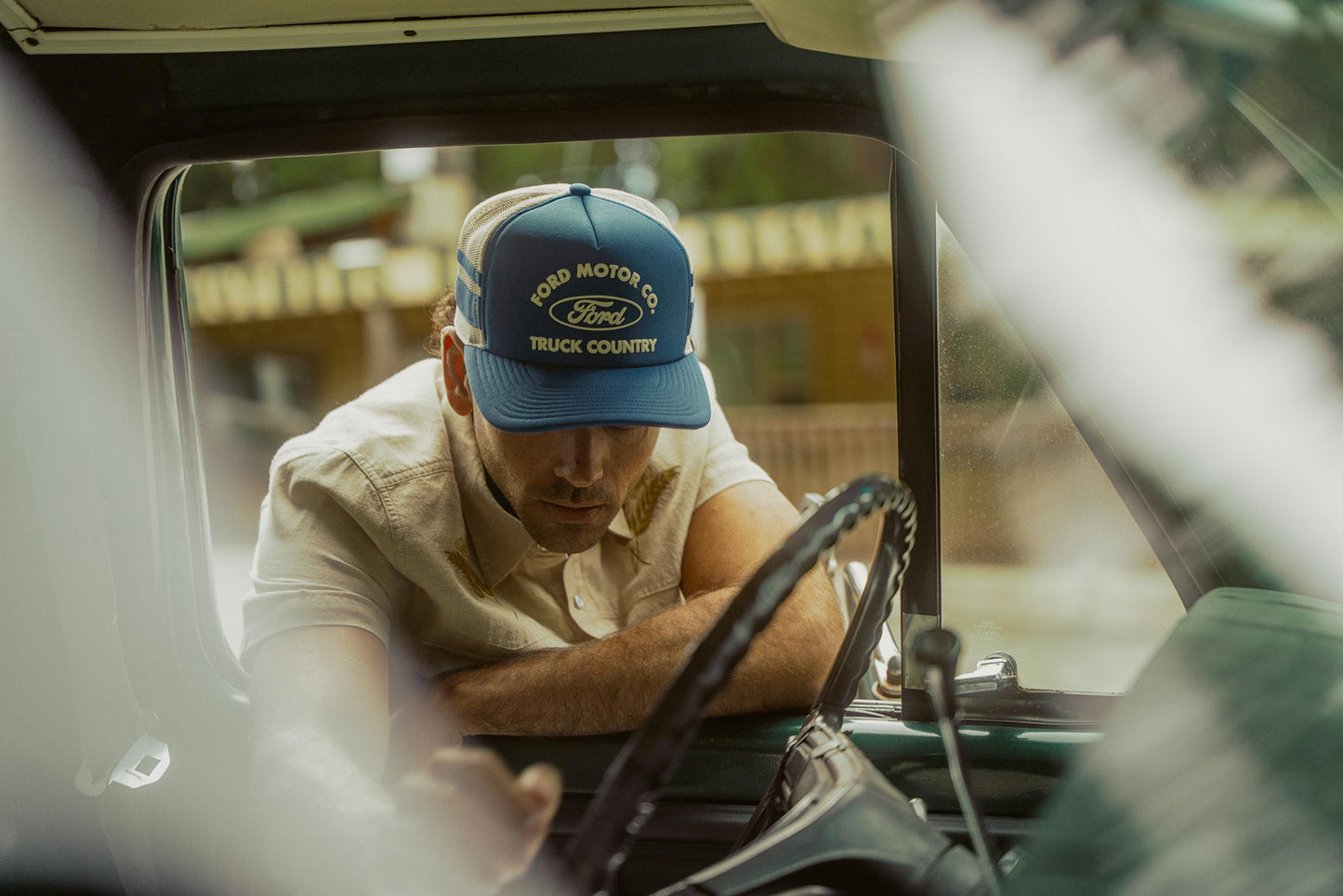 BRIXTON FORD BUILT TOUGH MP TRUCKER HAT