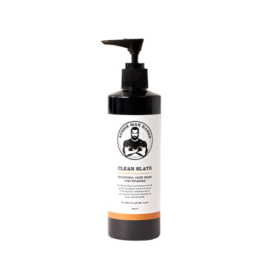 AUSSIE MAN HANDS CHARCOAL FACE WASH