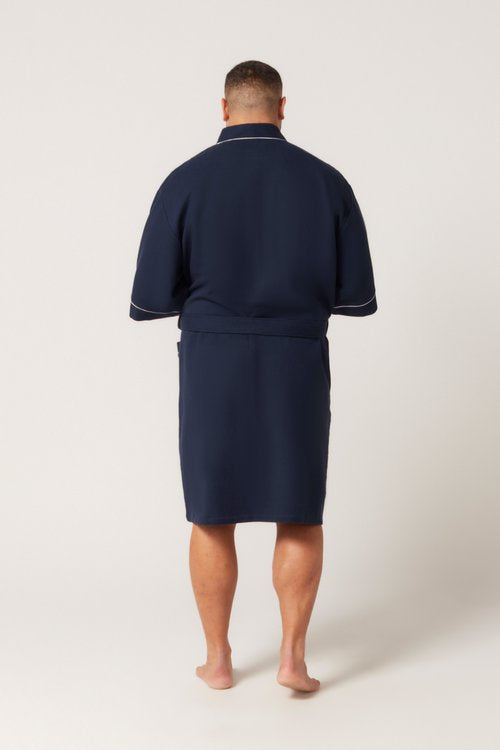CONTARE COTTON WAFFLE BATHROBE