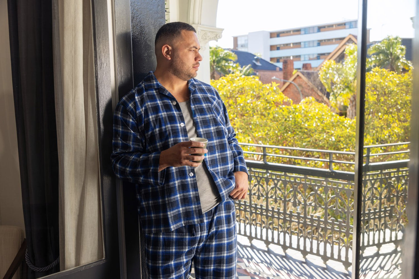 CONTARE FLANNELETTE LONG SLEEVE SET