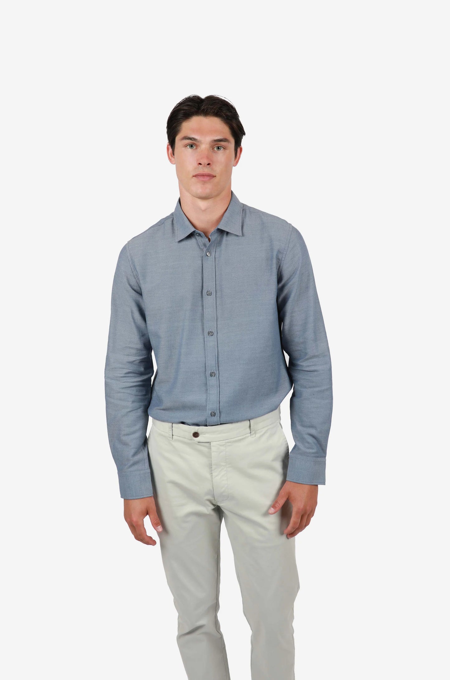 JAMES HARPER HERRINGBONE SHIRT