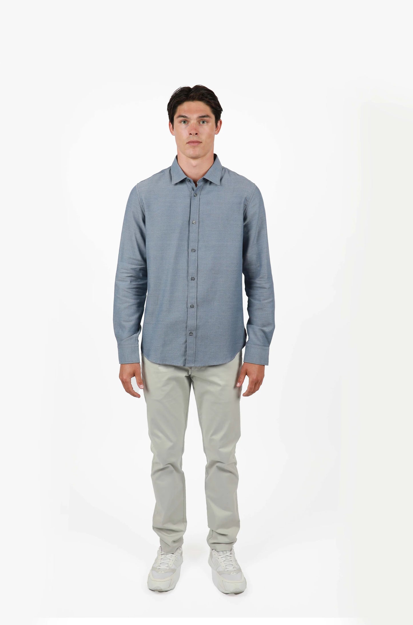 JAMES HARPER HERRINGBONE SHIRT