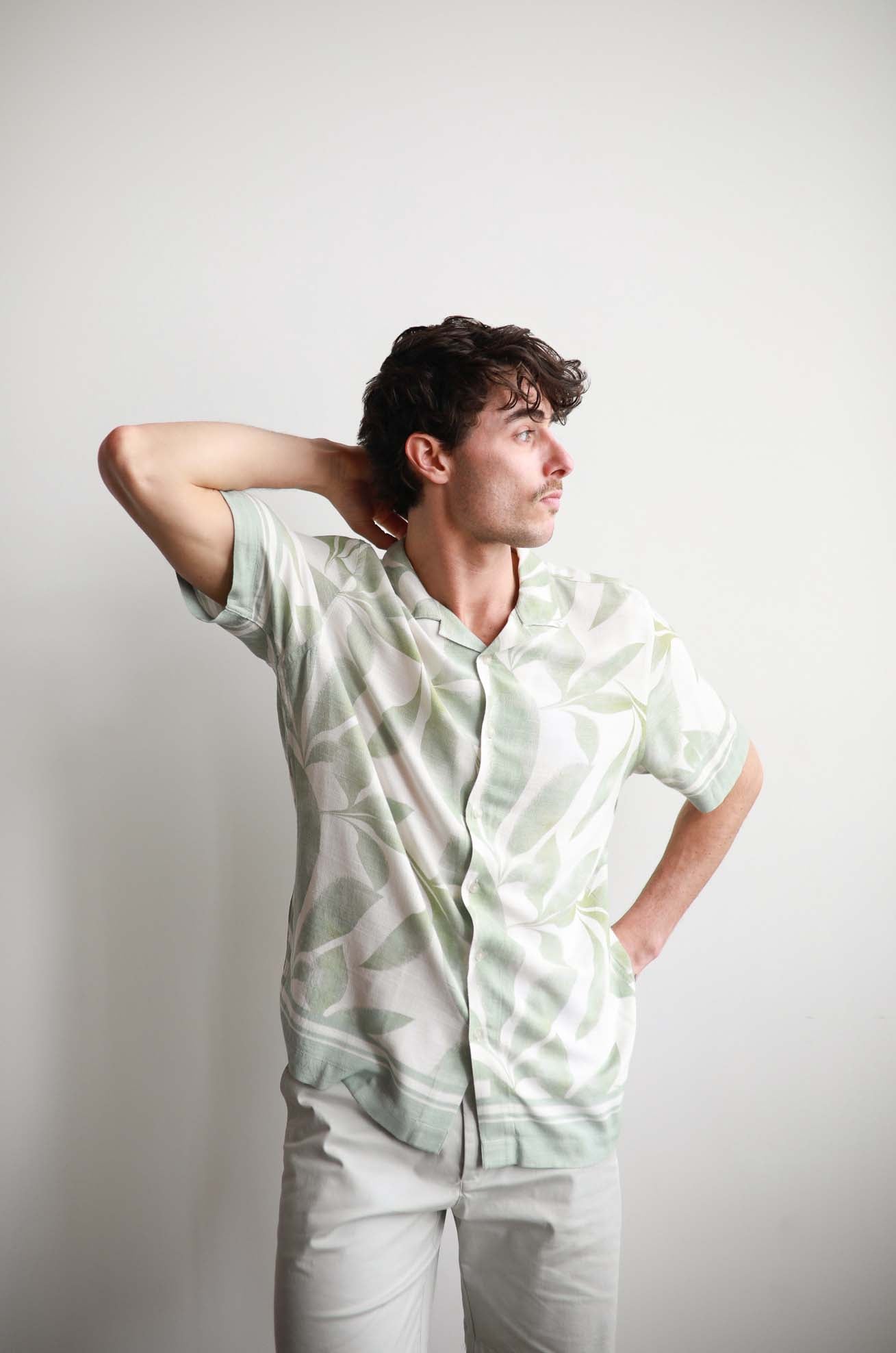 JAMES HARPER BANANA LEAF SS SHIRT