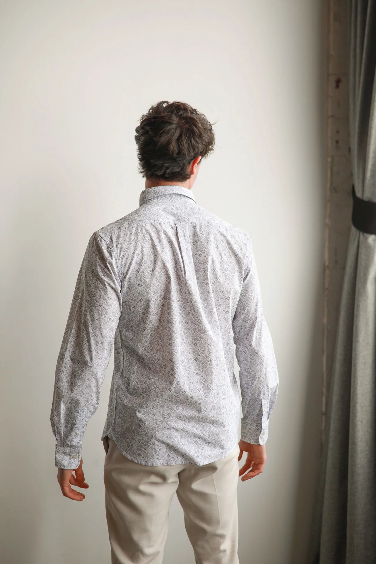 JAMES HARPER PEACHED POPLIN LS SHIRT
