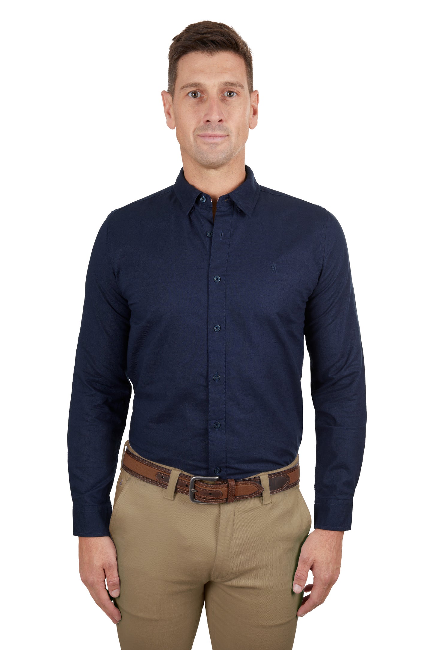 THOMAS COOK LINEN TAILORED SHIRT