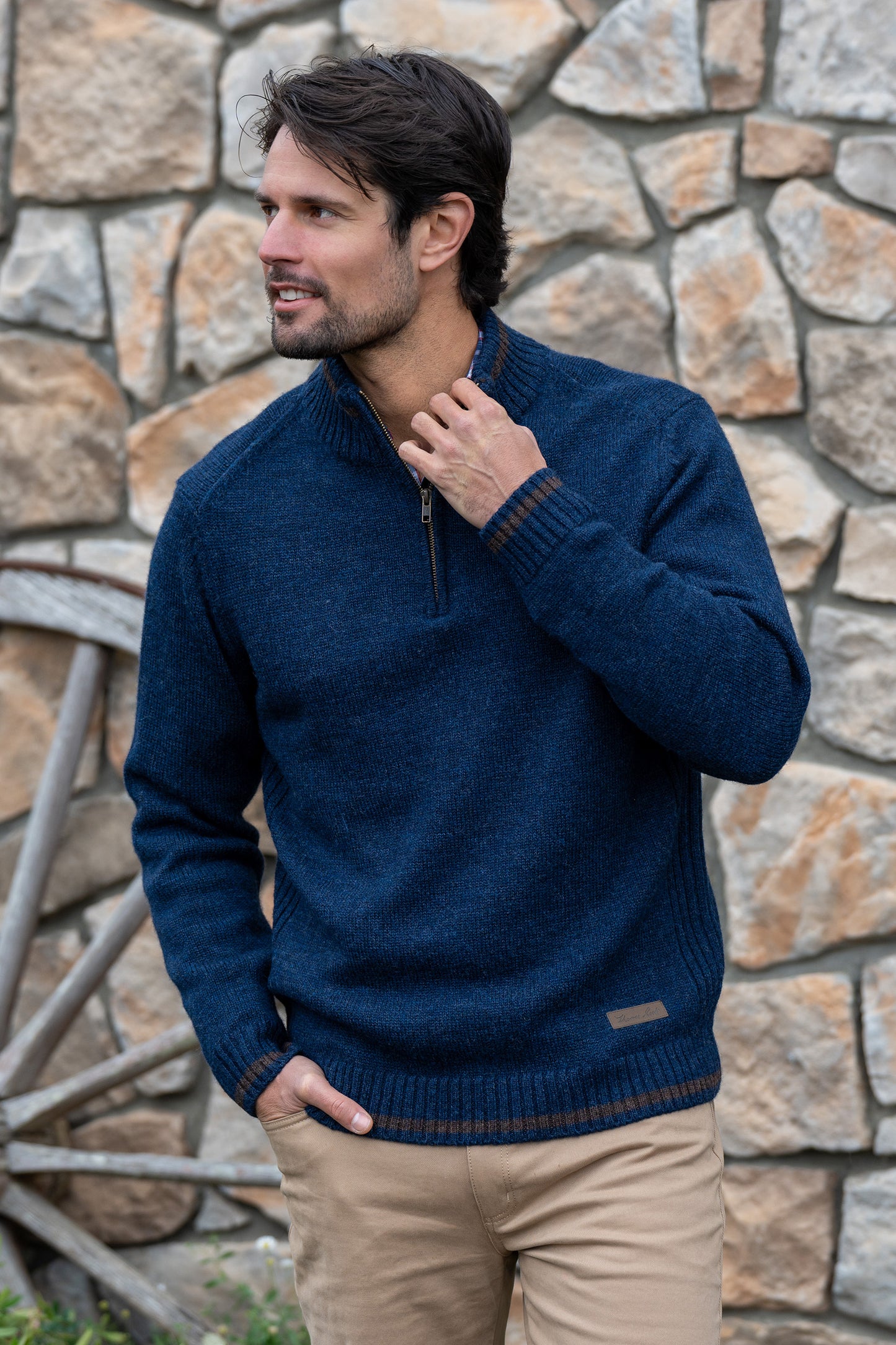 THOMAS COOK NICK 1/4 ZIP JUMPER