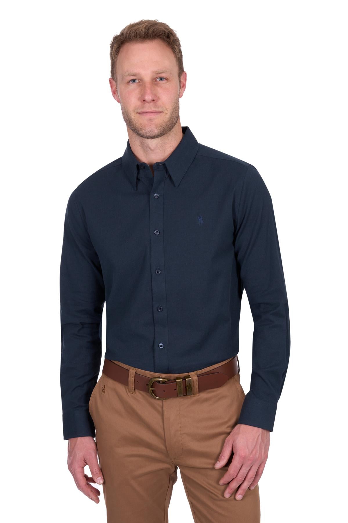 THOMAS COOK ROGER LINEN LS SHIRT