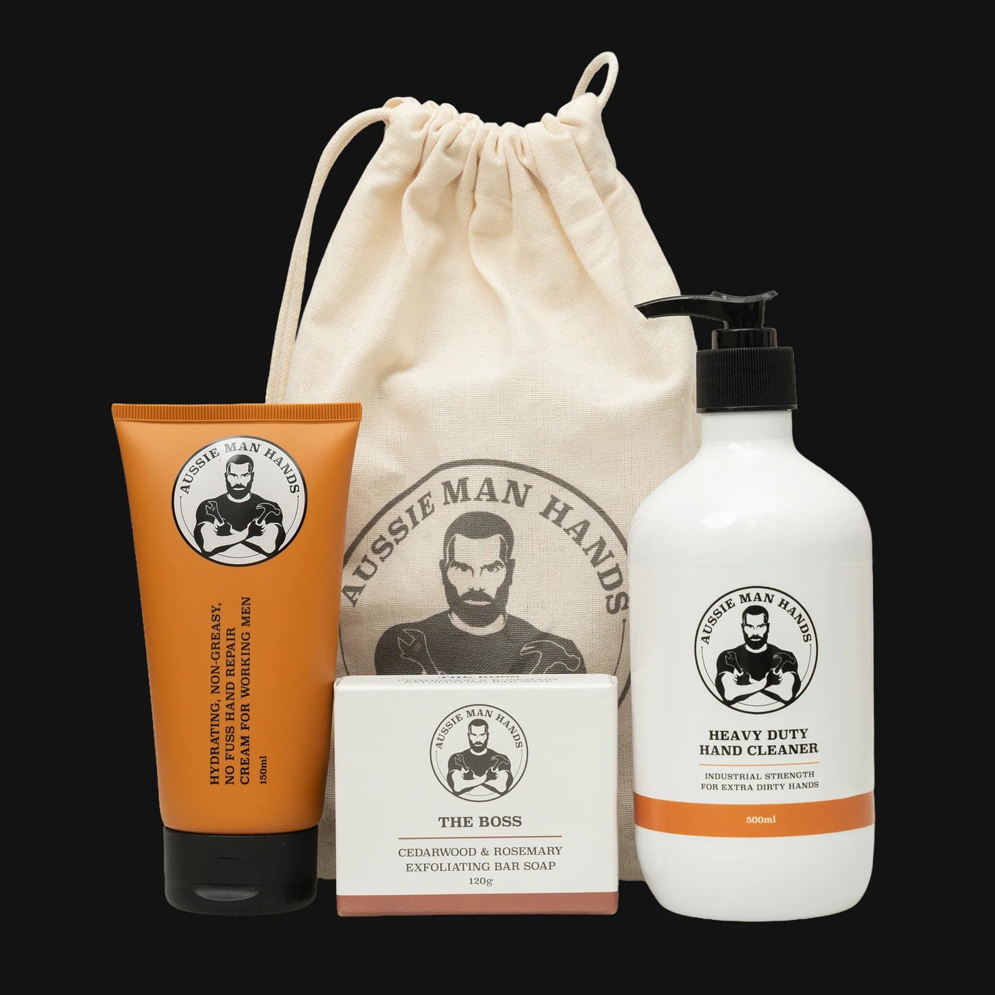 AUSSIE MAN HANDS TRIO GIFT BUNDLE
