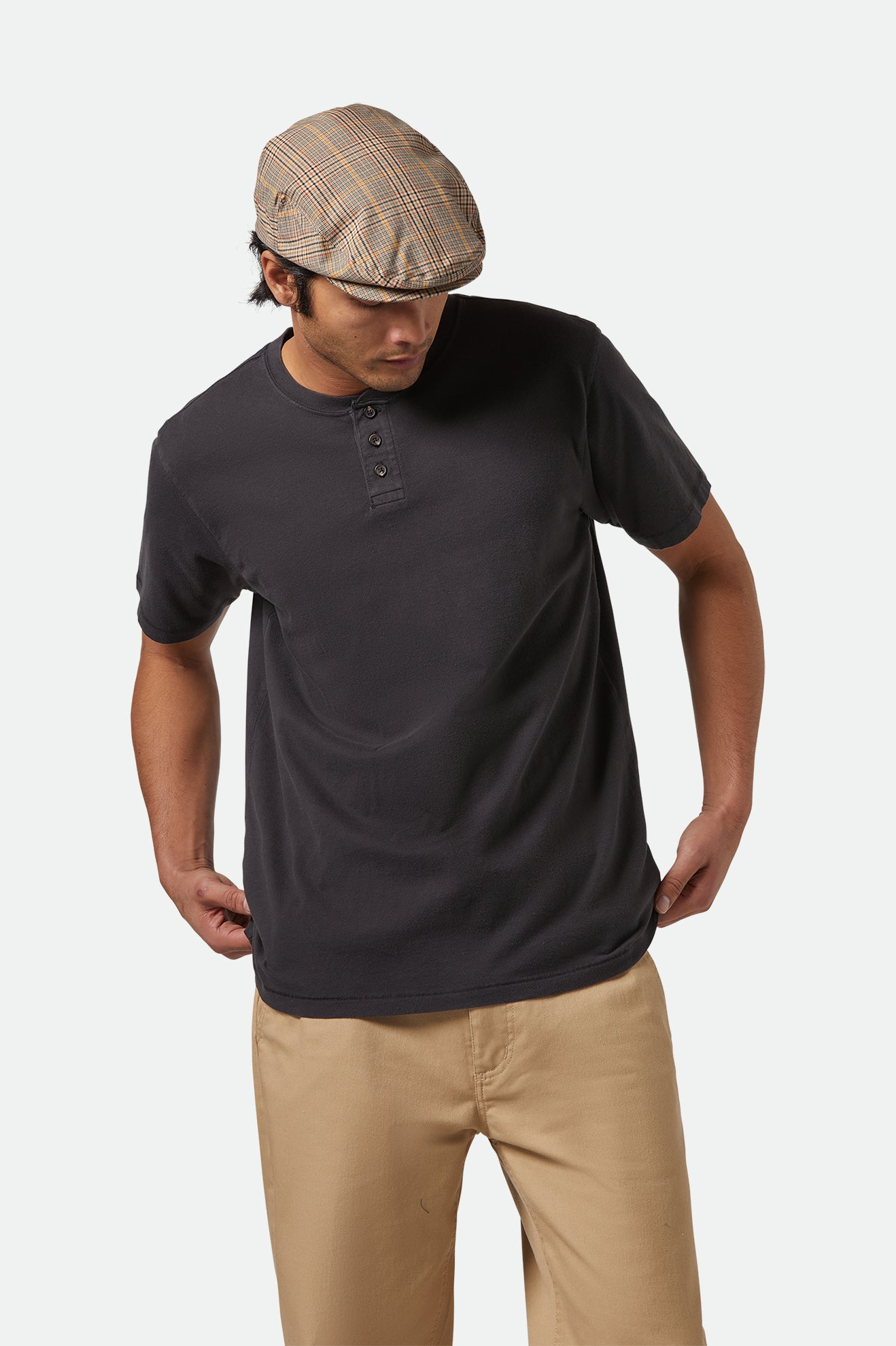 BRIXTON VINTAGE RESERVE HENLEY TEE