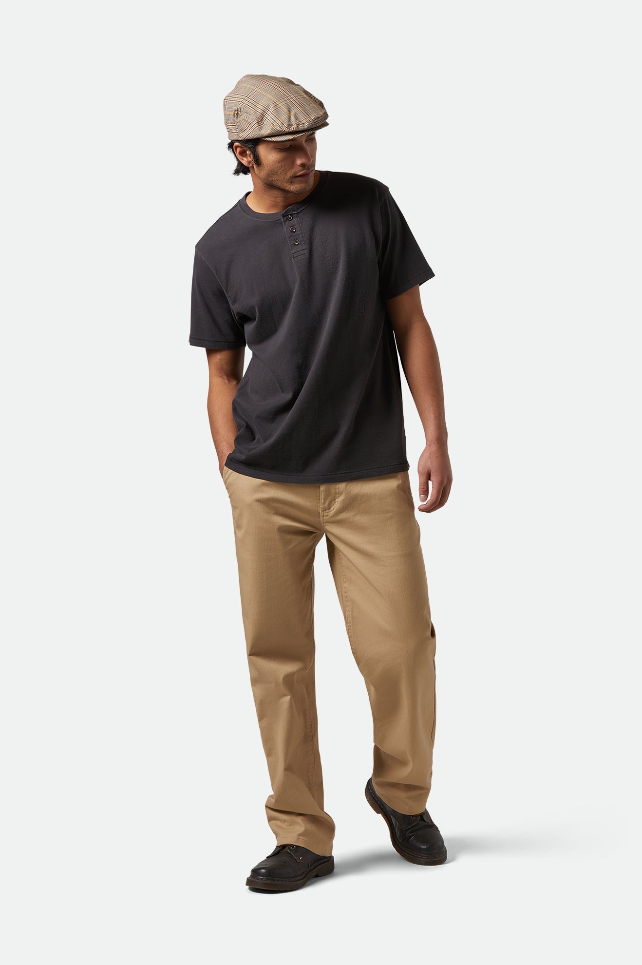 BRIXTON VINTAGE RESERVE HENLEY TEE