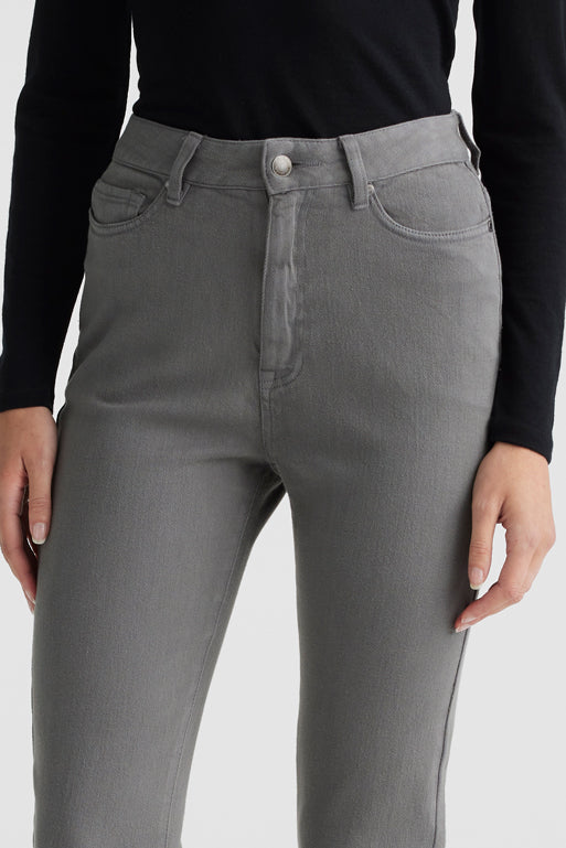 TOORALLIE HIGH RISE STRAIGHT JEAN