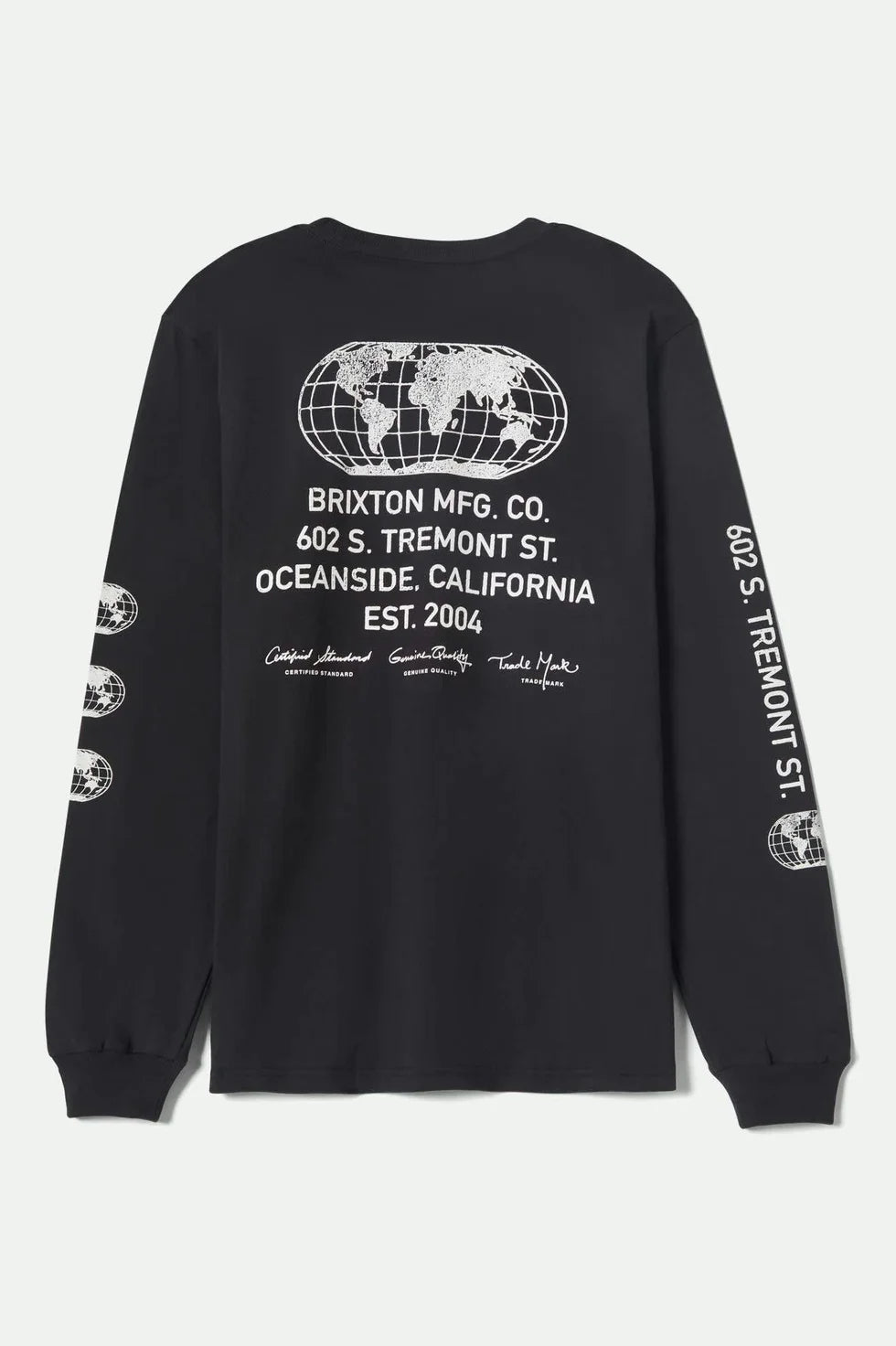 BRIXTON UNION L/S COTTON TOP