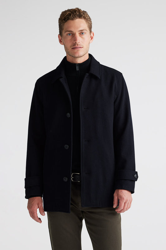 TOORALLIE WOOL CAR COAT