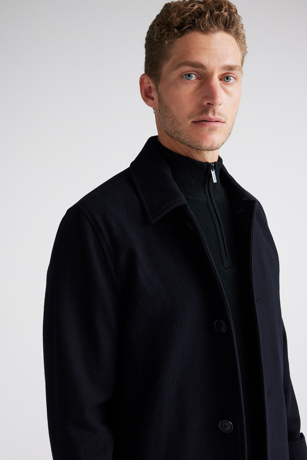 TOORALLIE WOOL CAR COAT