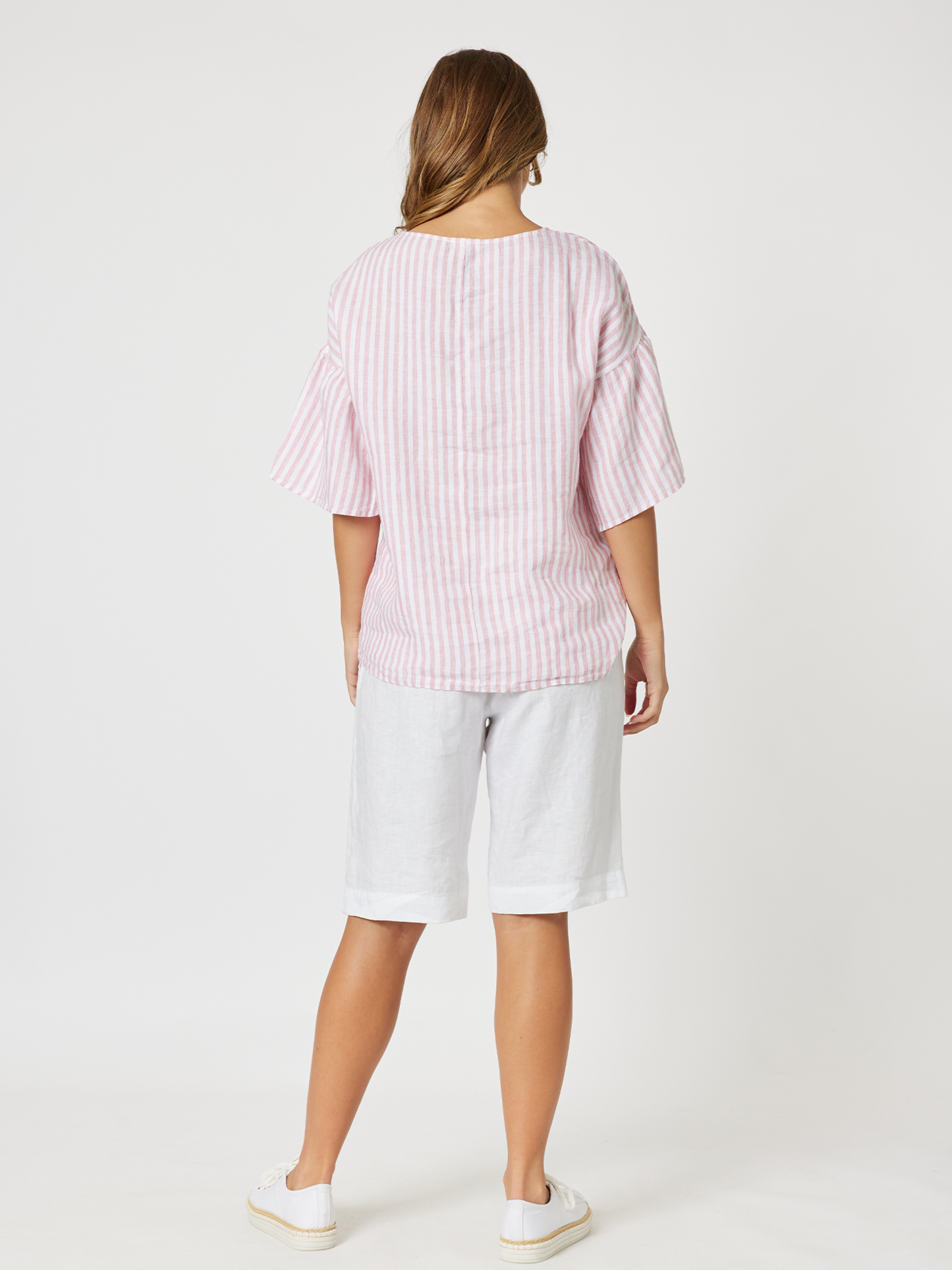 GORDON SMITH BAHAMA STRIPE TOP