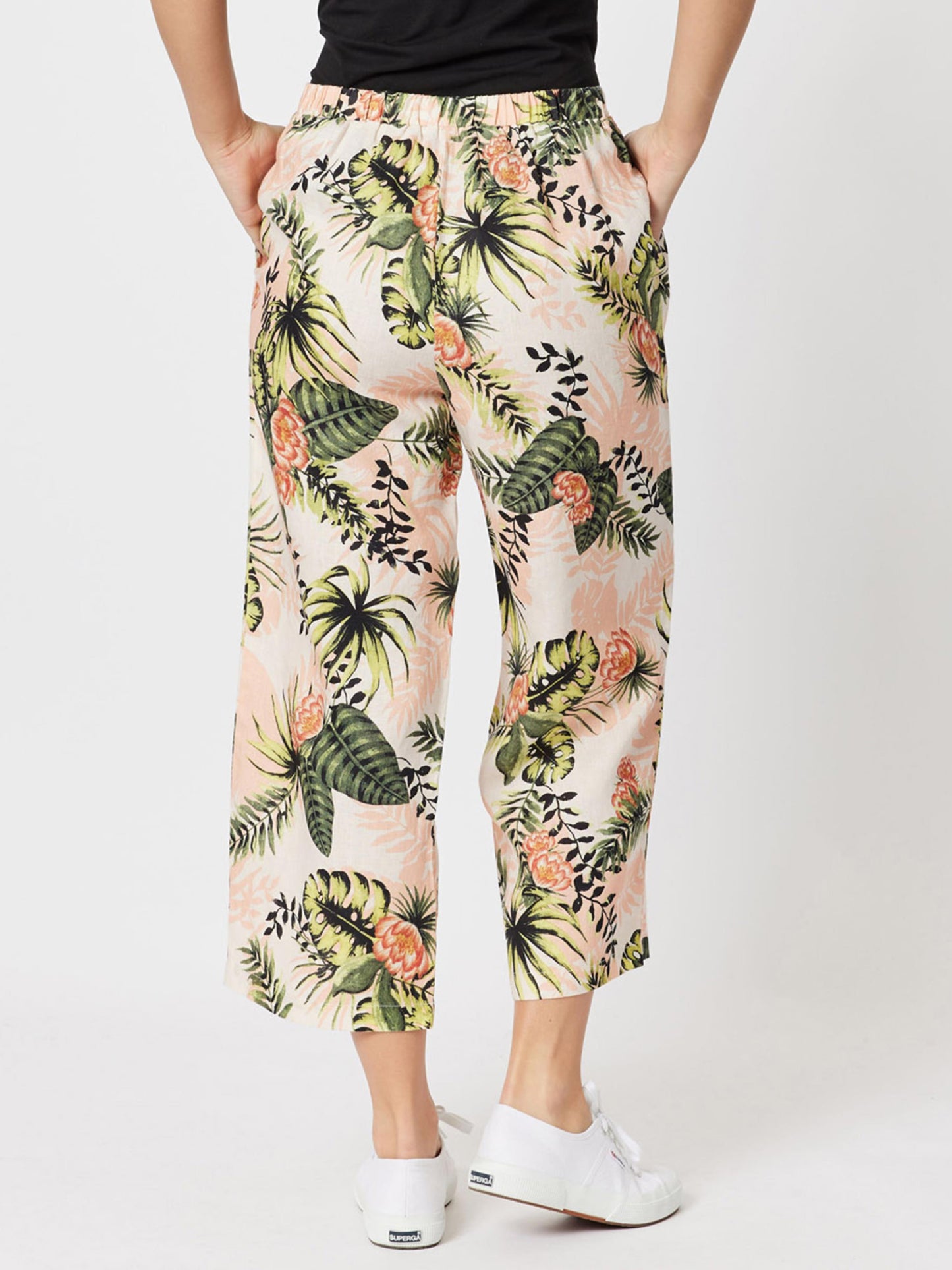GORDON SMITH TROPICAL LINEN PANT