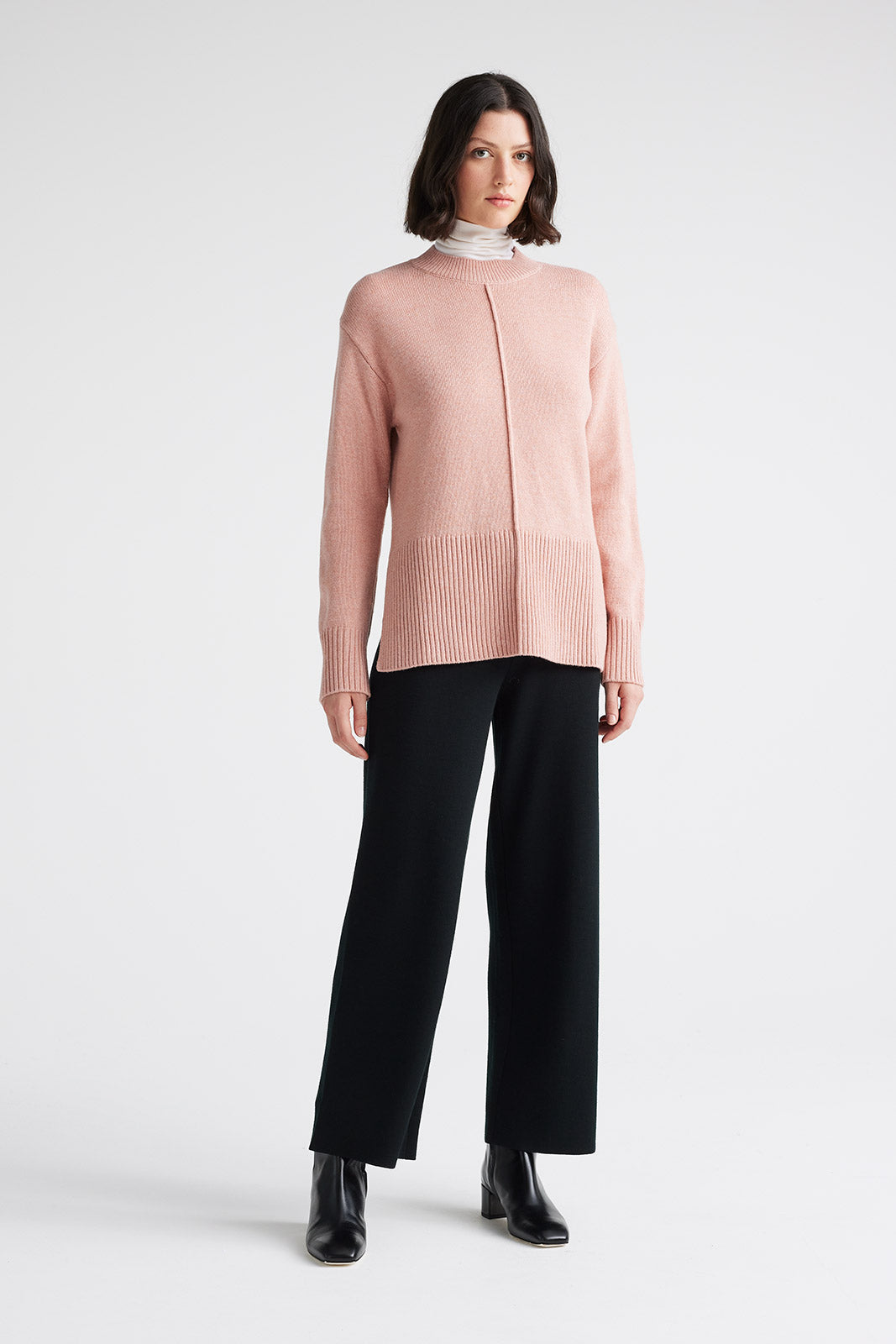TOORALLIE SPLIT HEM JUMPER