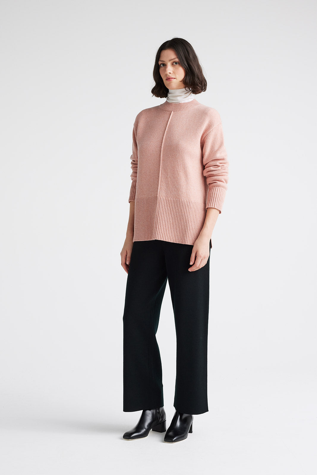 TOORALLIE SPLIT HEM JUMPER