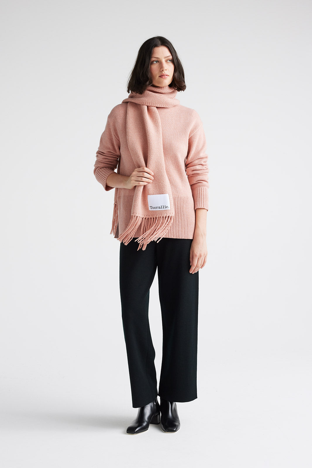 TOORALLIE SPLIT HEM JUMPER