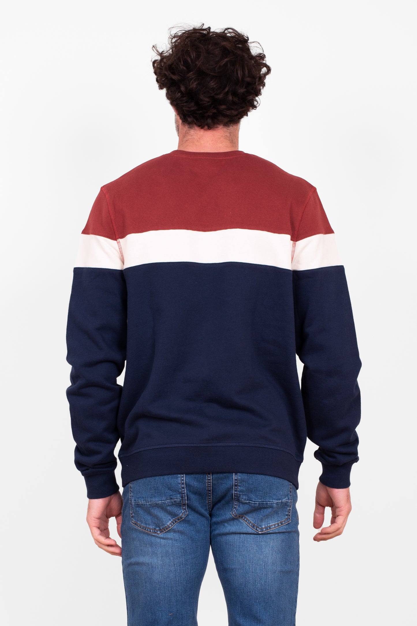 BRAKEBURN BLOCK STRIPE CREW