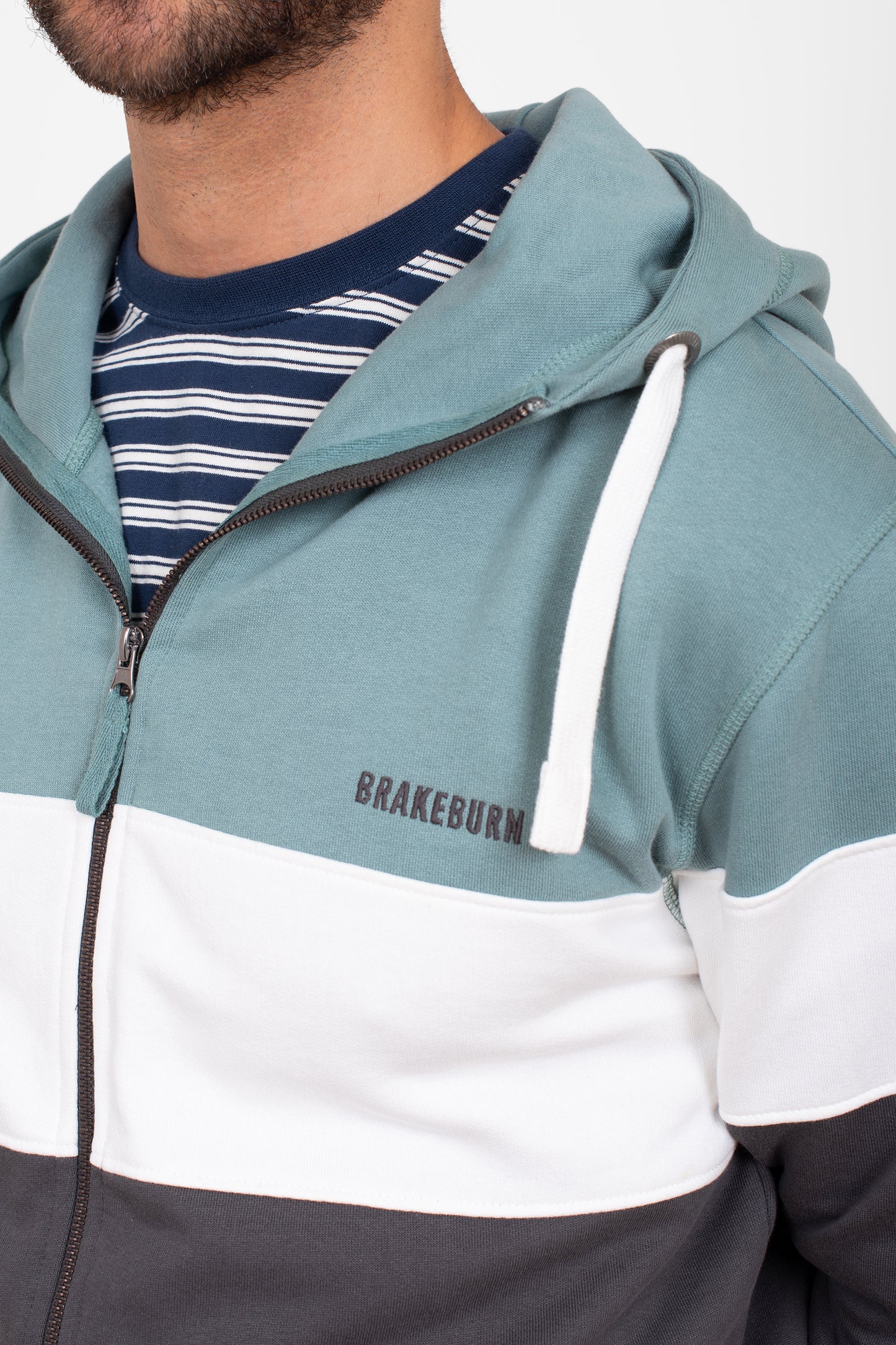 BRAKEBURN FULL ZIP HOODIE