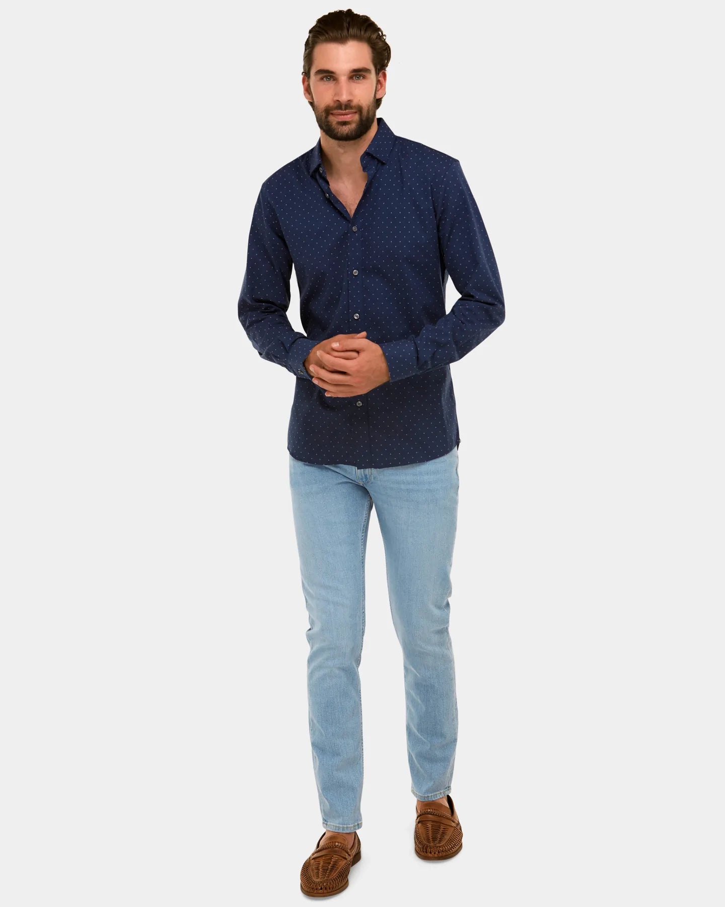 BROOKSFIELD YARNDYED SHIRT