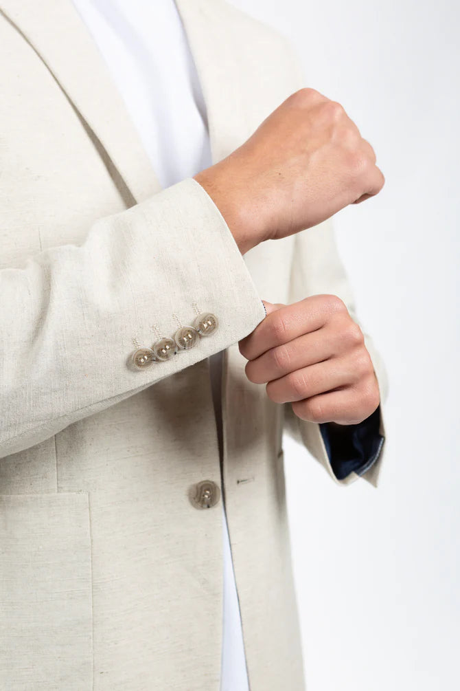 JAMES HARPER LINEN PATCH POCKET JACKET