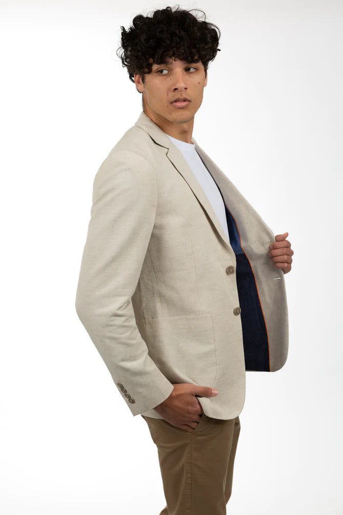 JAMES HARPER LINEN PATCH POCKET JACKET