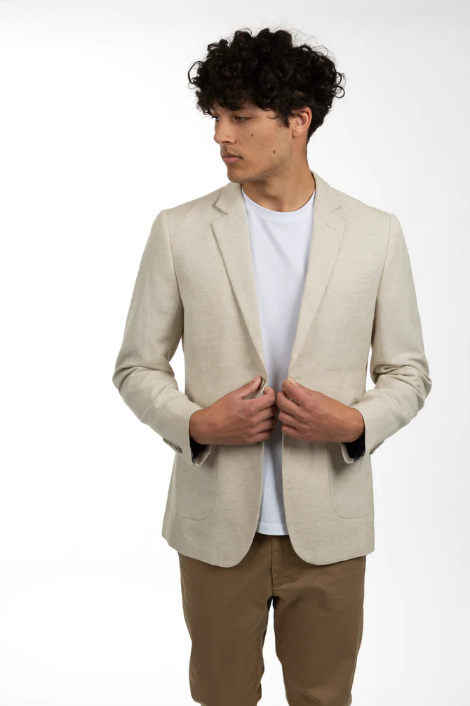 JAMES HARPER LINEN PATCH POCKET JACKET