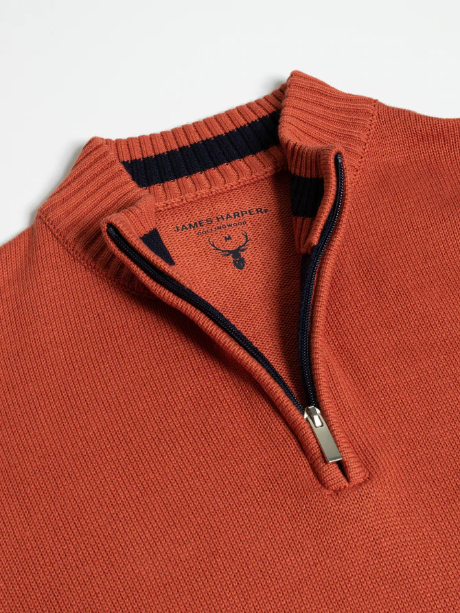 JAMES HARPER 1/4 ZIP JUMPER