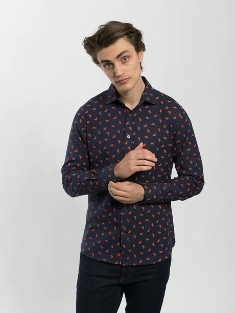 JAMES HARPER MINI DIAMOND LEAF SHIRT