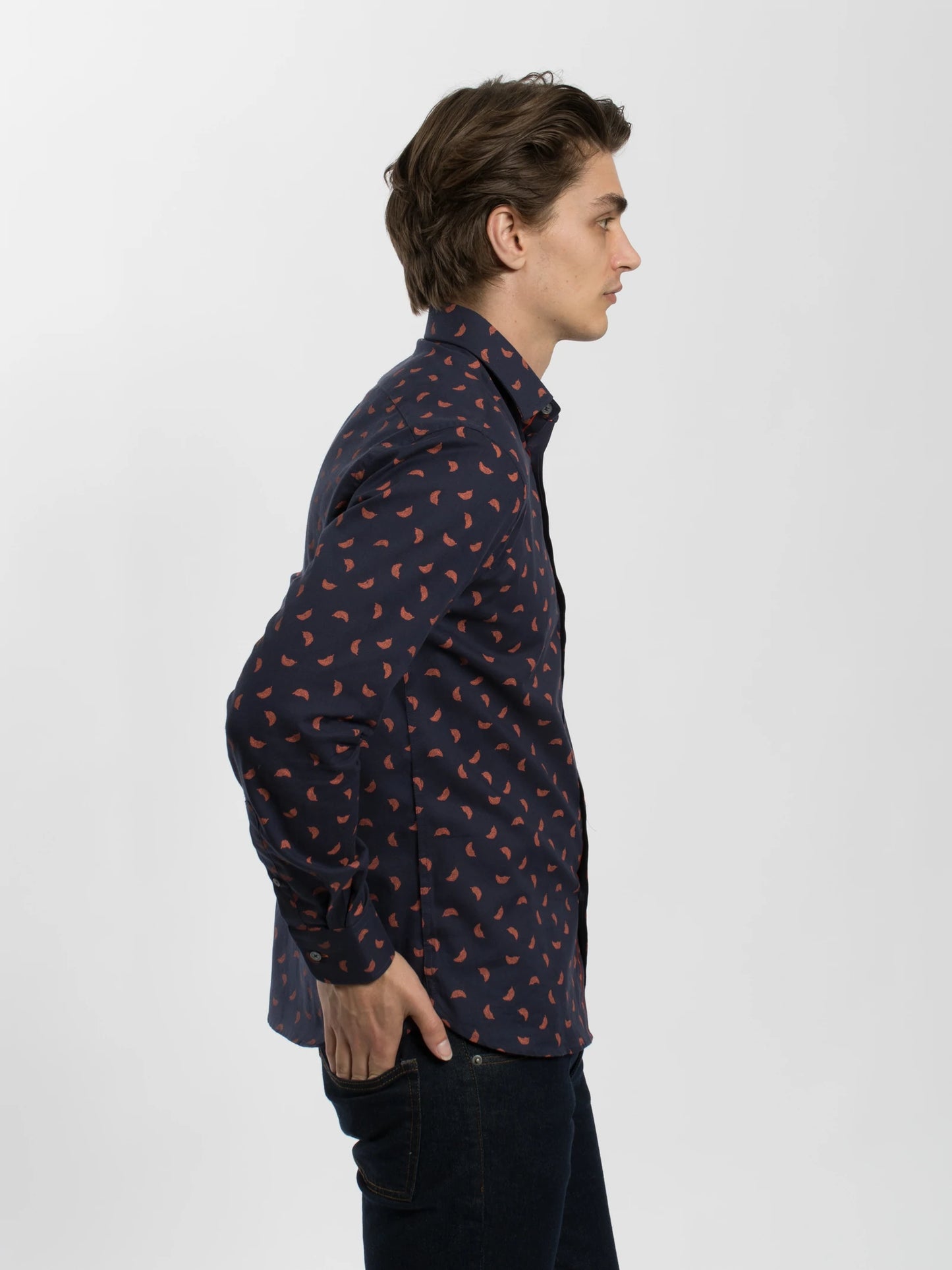 JAMES HARPER MINI DIAMOND LEAF SHIRT