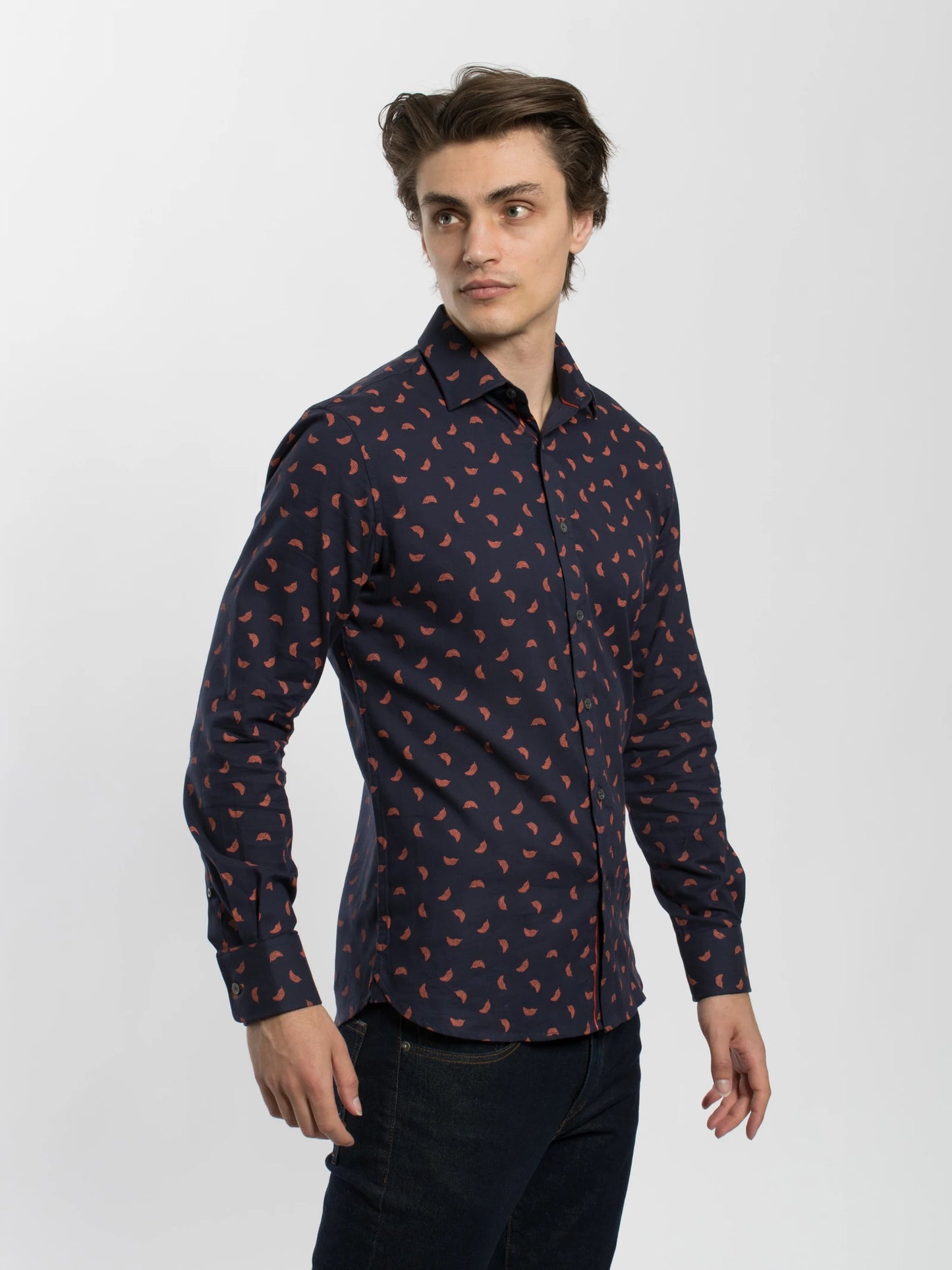 JAMES HARPER MINI DIAMOND LEAF SHIRT