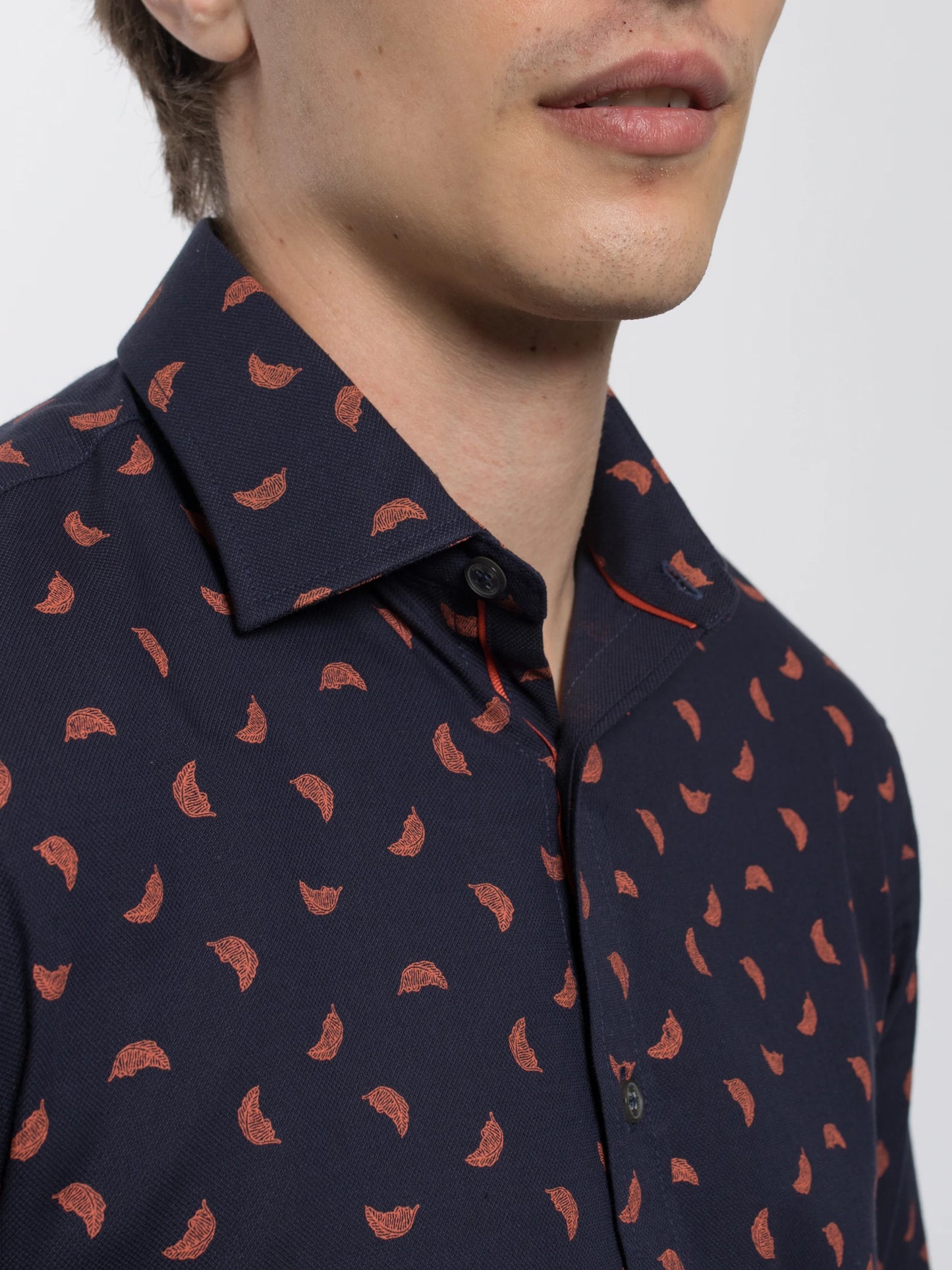 JAMES HARPER MINI DIAMOND LEAF SHIRT