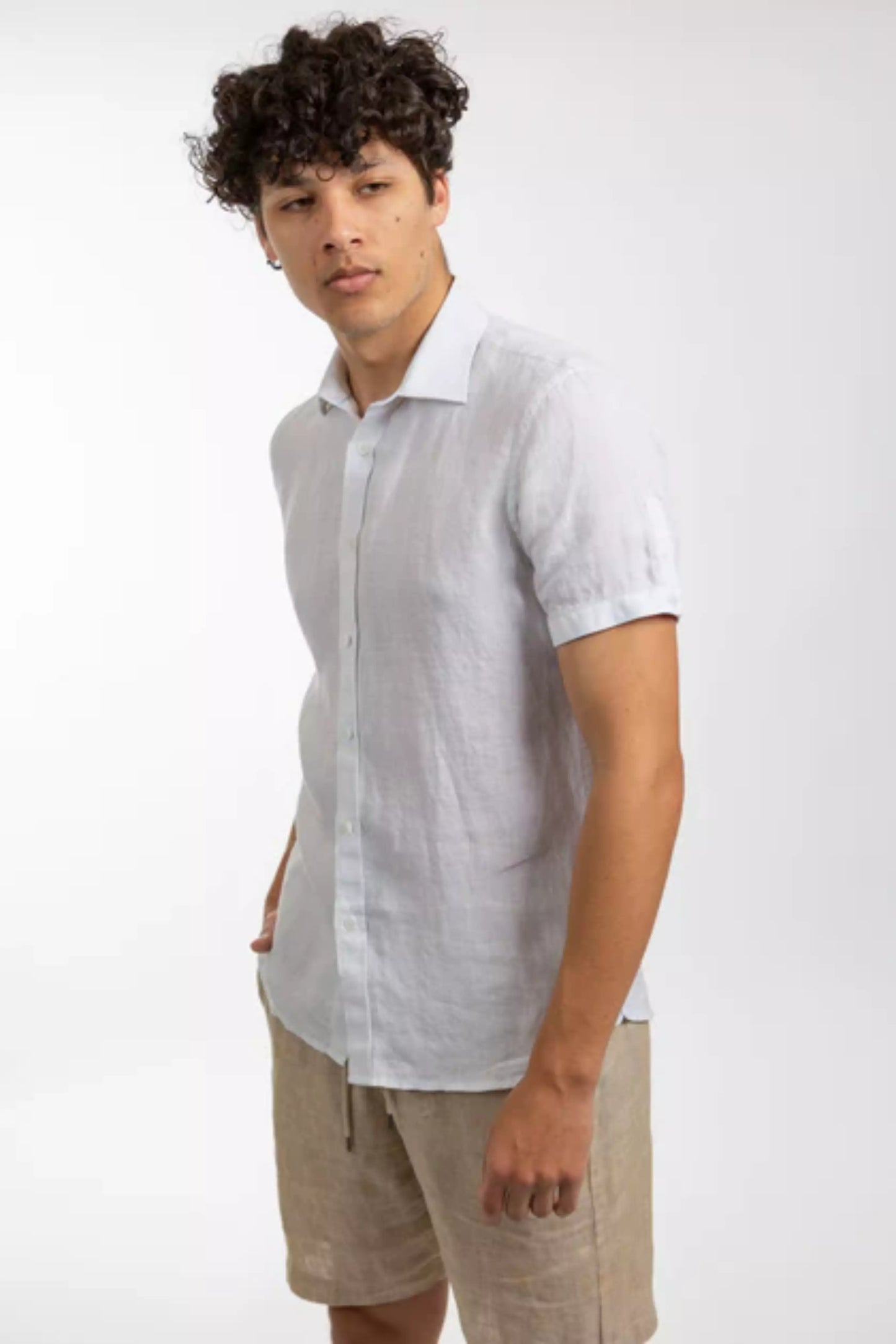 JAMES HARPER SS LINEN SHIRT