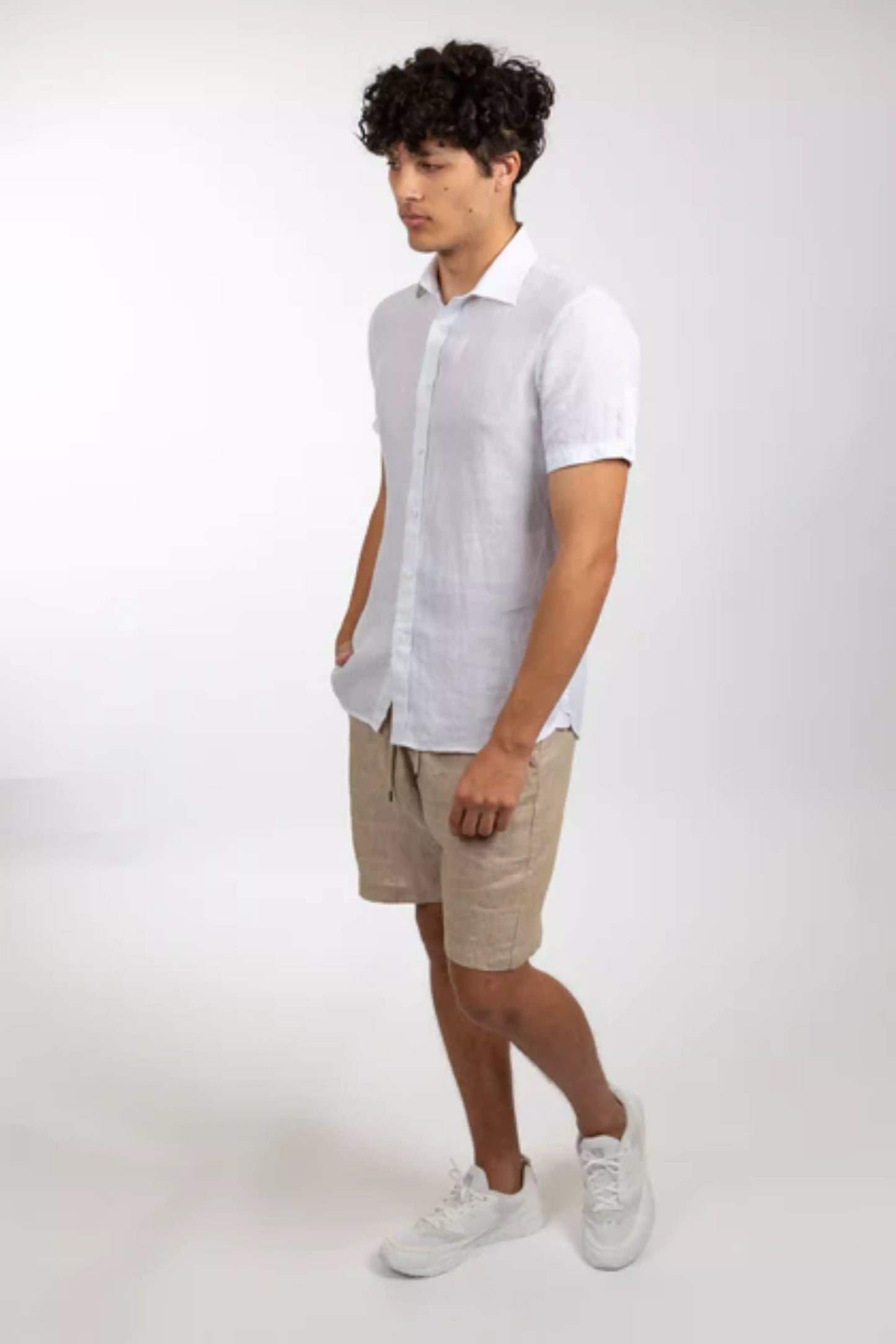 JAMES HARPER SS LINEN SHIRT