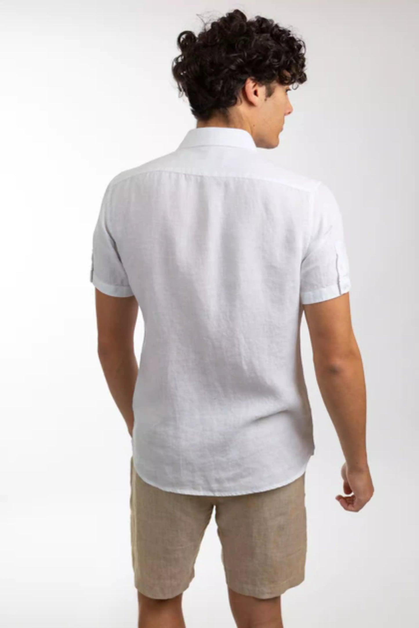 JAMES HARPER SS LINEN SHIRT