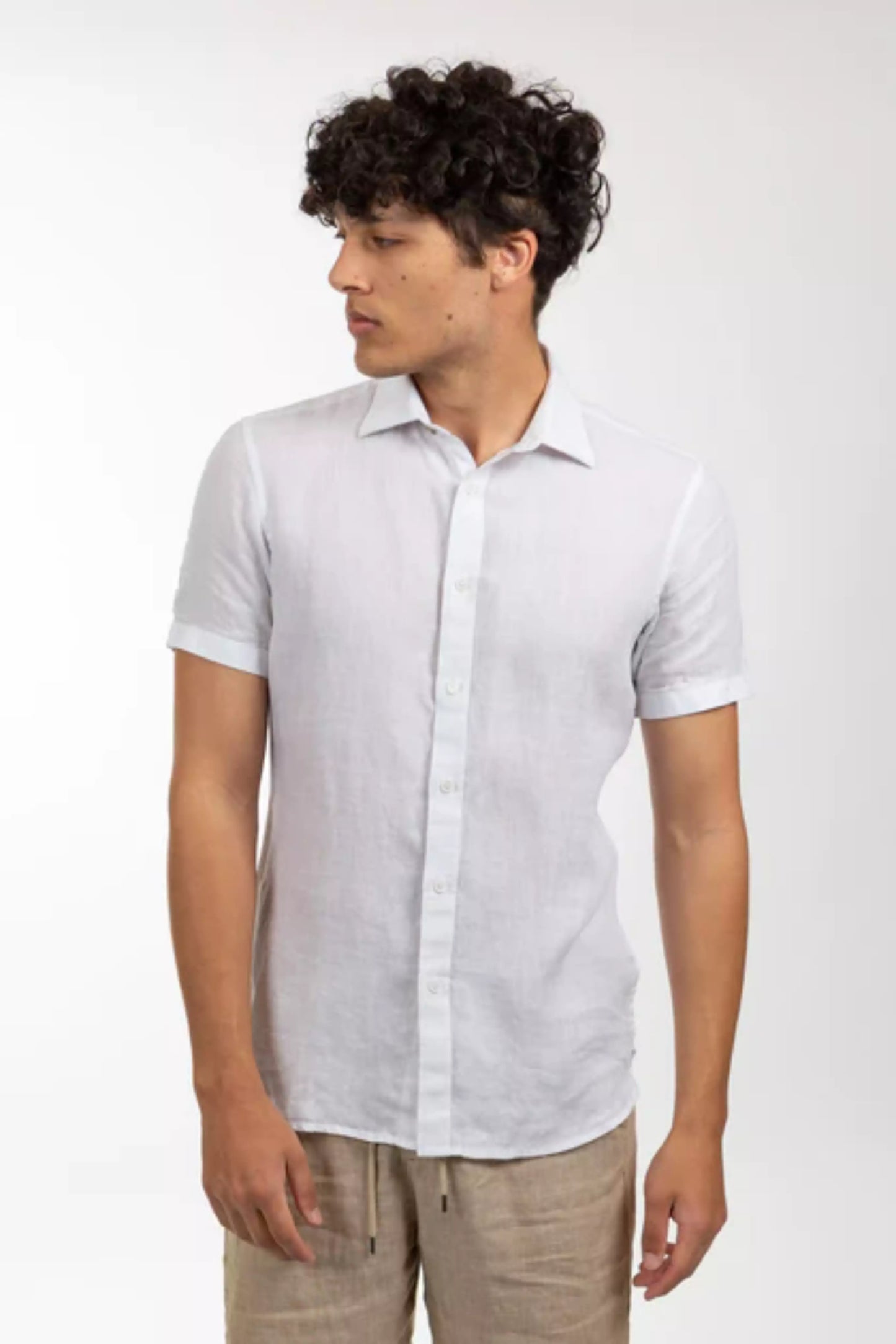 JAMES HARPER SS LINEN SHIRT