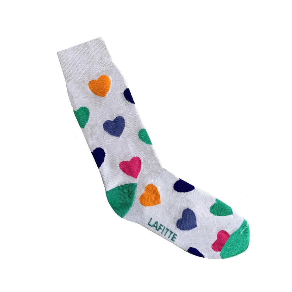LAFITTE HEART SOCKS