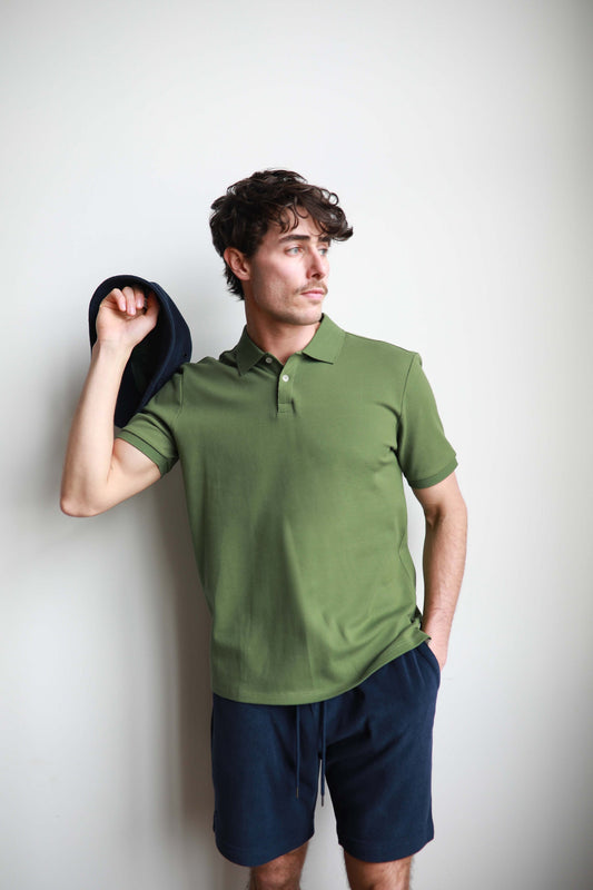 JAMES HAPRER PIQUE POLO