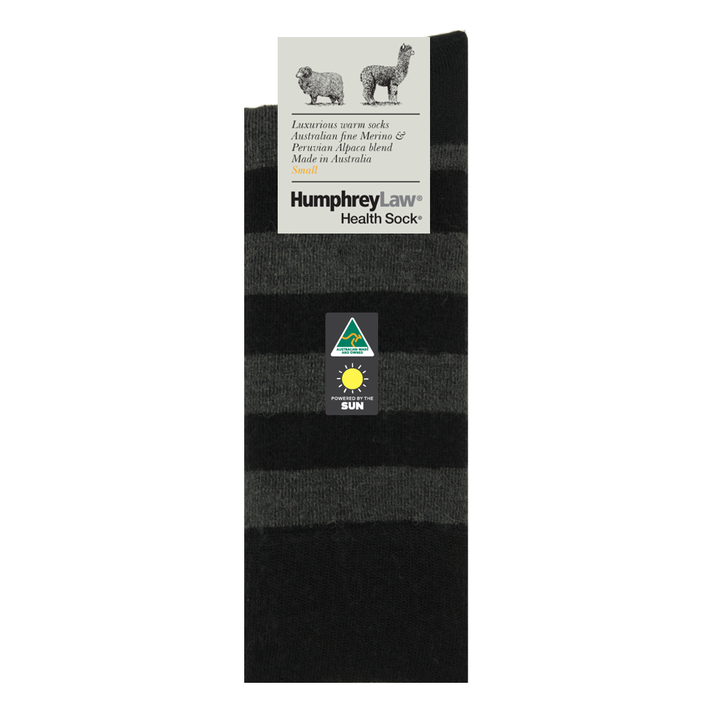 HUMPHREY LAW ALPACA MERINO STRIPE